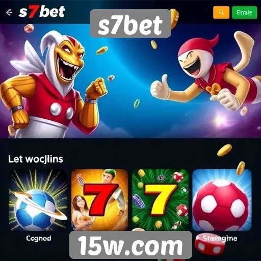 Variedade de jogos disponíveis no s7bet